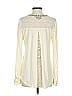 Hale Bob 100% Polyester Ivory Long Sleeve Blouse Size S - photo 3