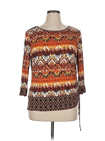 Ruby Rd. 3/4 Sleeve Top (view 1)