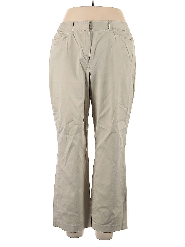 Pre-owned Larry Levine Casual Pants In Brown
