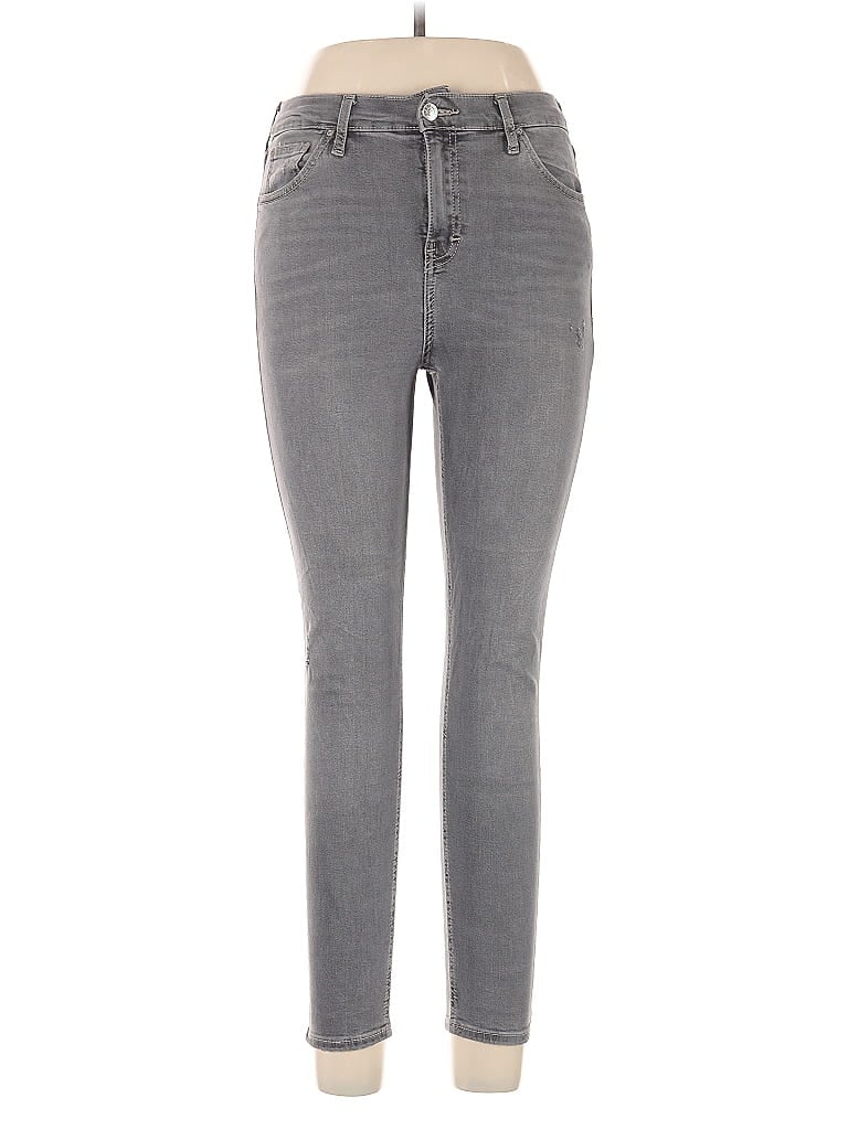 Click to view more detailed imagery on our partner's website Pre-owned Topshop Jeans In Gray