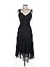 Sangria 100% Polyester Black Cocktail Dress Size 6 - photo 1