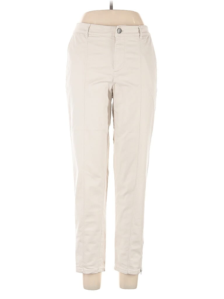 Pre-owned Jjill Casual Pants In Brown