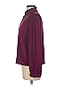Who What Wear 100% Polyester Burgundy Long Sleeve Blouse Size M - photo 5