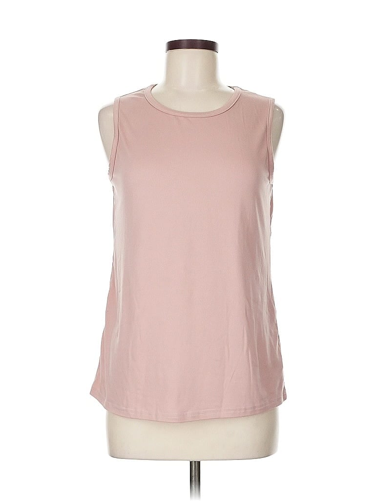 Pre-owned Unbranded Sleeveless T-shirt In Pink