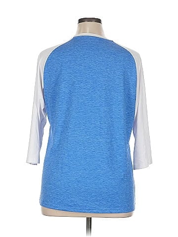 Unbranded 3/4 Sleeve T-Shirt (view 2)