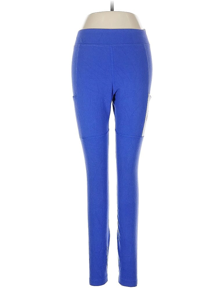 Pre-owned Nike Active Pants In Blue