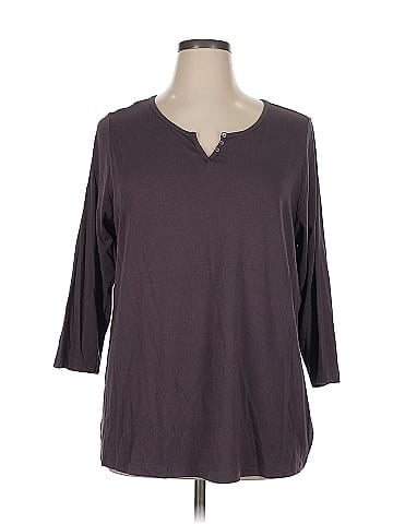 Lands' End 3/4 Sleeve T-Shirt (view 1)