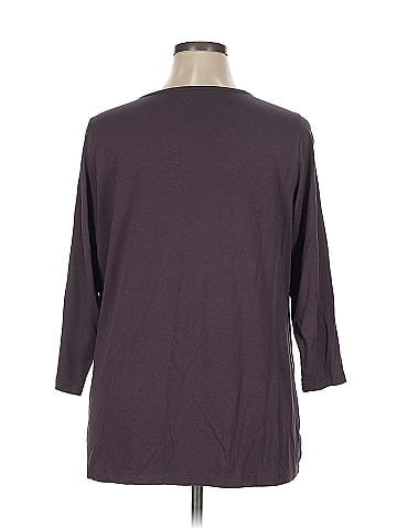 Lands' End 3/4 Sleeve T-Shirt (view 2)