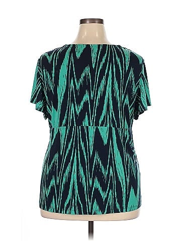 Daisy Fuentes Short Sleeve Blouse (view 2)