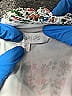 Sugar Lips 100% Polyester Floral Green Short Sleeve Blouse Size M - photo 8