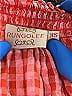Rungolee Orange Short Sleeve Blouse Size XS - photo 6