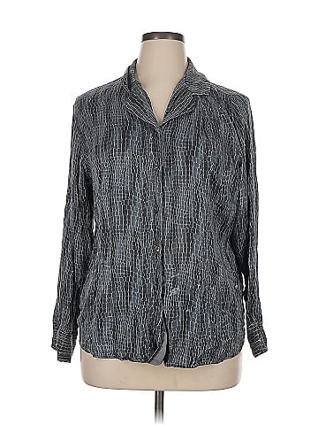 Lord & Taylor Long Sleeve Silk Top (view 1)