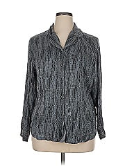 Lord & Taylor Long Sleeve Silk Top