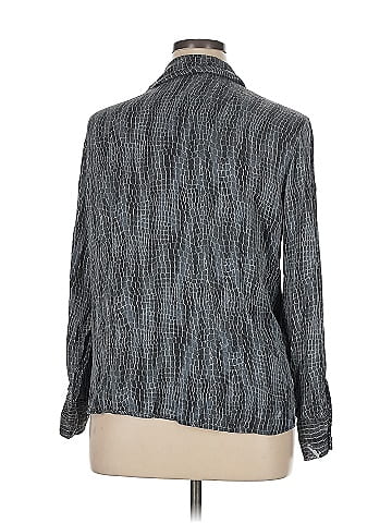 Lord & Taylor Long Sleeve Silk Top (view 2)