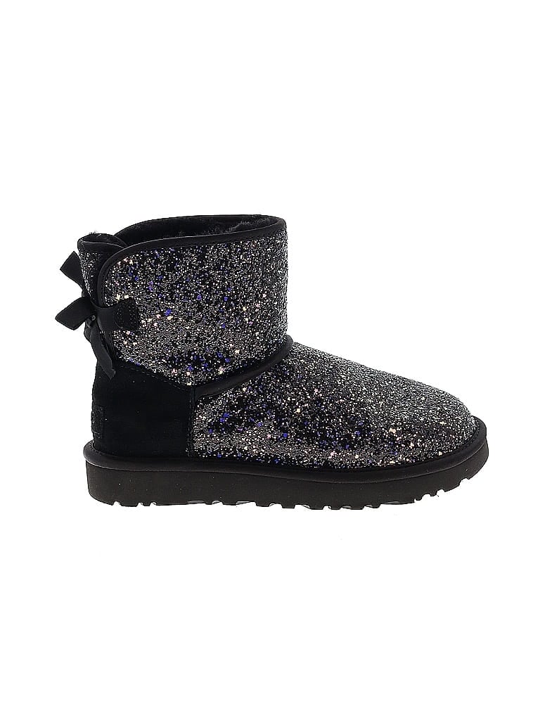 Ugg Black Ankle Boots Size 6 - photo 1