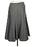 Weekend Max Mara 100% Rayon Solid Gray Casual Skirt Size 12 - photo 2