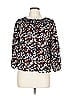 Evereve Blue 3/4 Sleeve Blouse Size L - photo 1