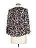 Evereve Blue 3/4 Sleeve Blouse Size L - photo 2