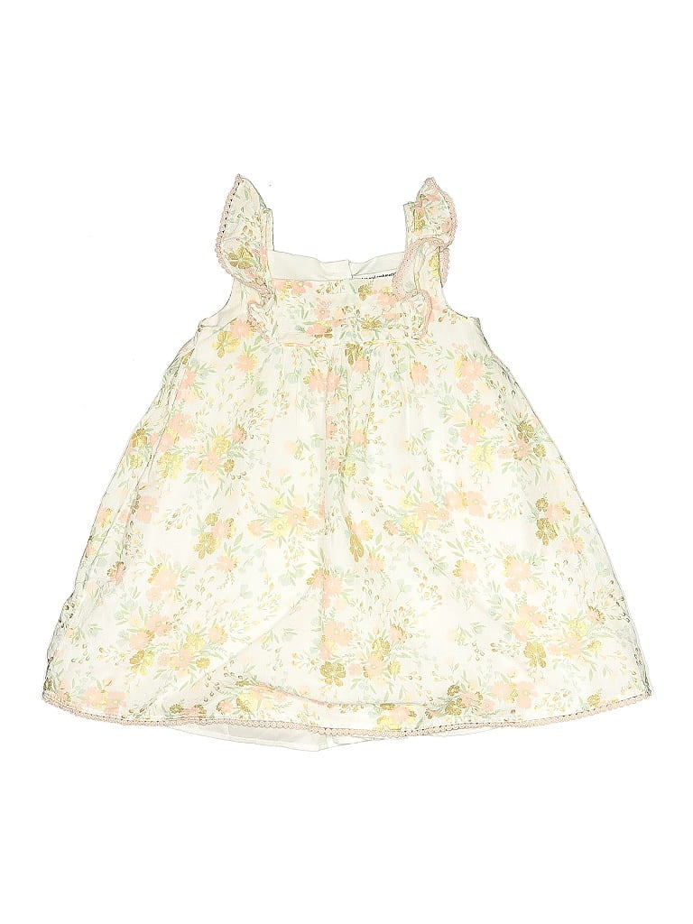 Pre-owned Cupcakes And Cashmere Kids' Dress In Yellow