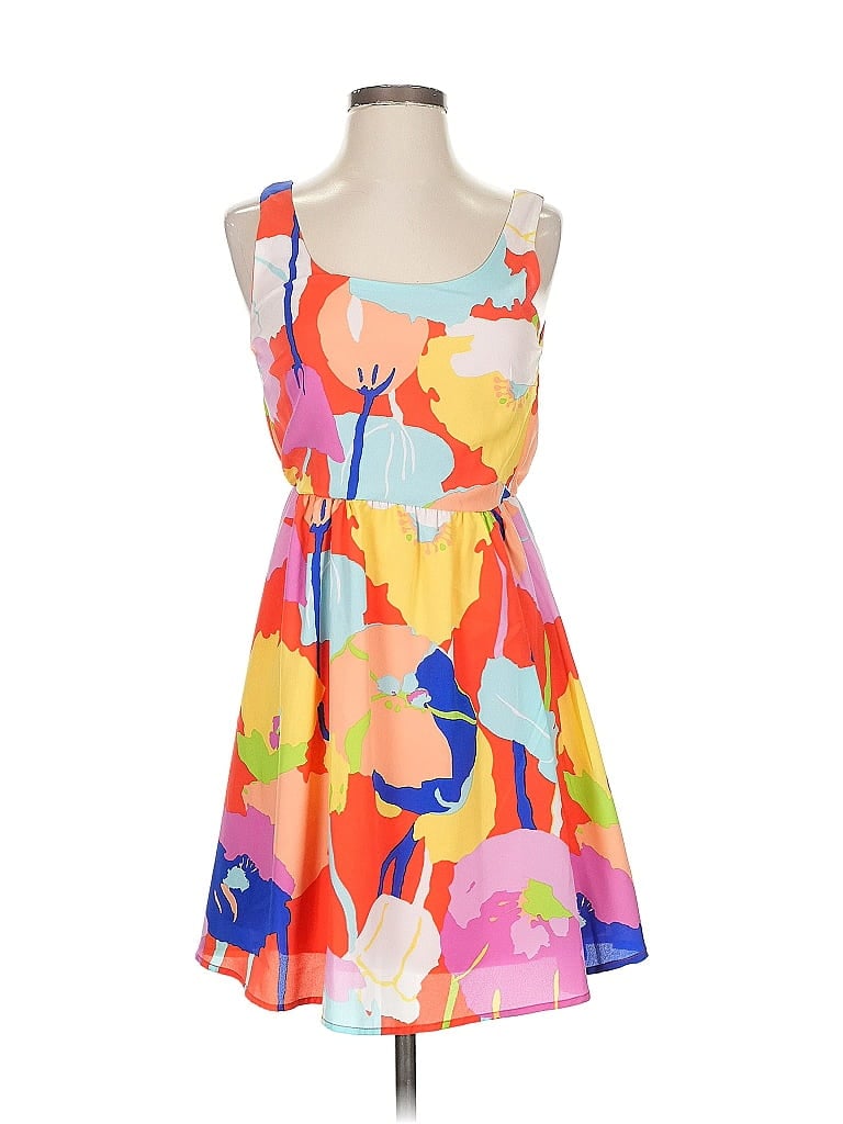 Pre-owned Everly Cocktail Dress In Orange