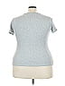 Ambiance Gray Short Sleeve Top Size 3X - photo 3
