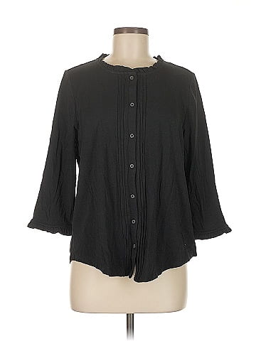 Lands' End 3/4 Sleeve Blouse (view 1)