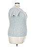 Ambiance Gray Short Sleeve Top Size 3X - photo 4