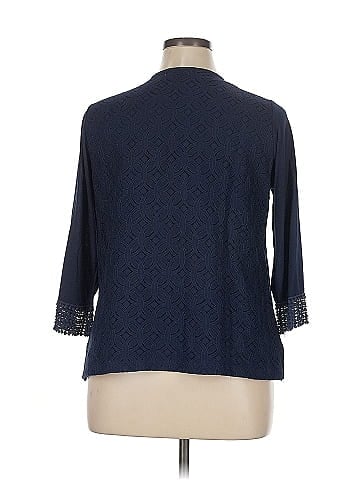 Roz & Ali 3/4 Sleeve Blouse (view 2)