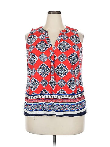 Crown & Ivy Sleeveless Blouse (view 1)
