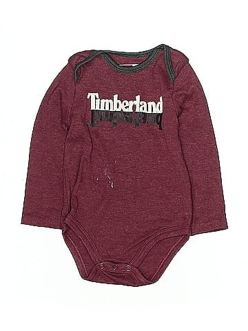 Timberland Long Sleeve Onesie (view 1)