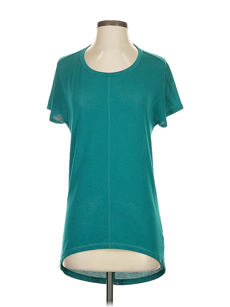 Pre-owned Lucy Short Sleeve T-shirt In Blue