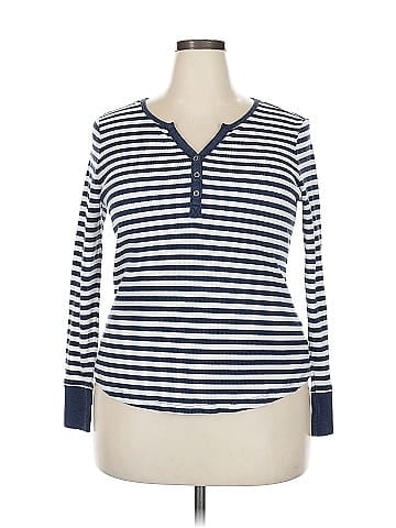 Faded Glory Long Sleeve Top (view 1)