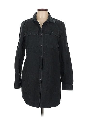 L.L.Bean Signature 3/4 Sleeve Button-Down Shirt (view 1)