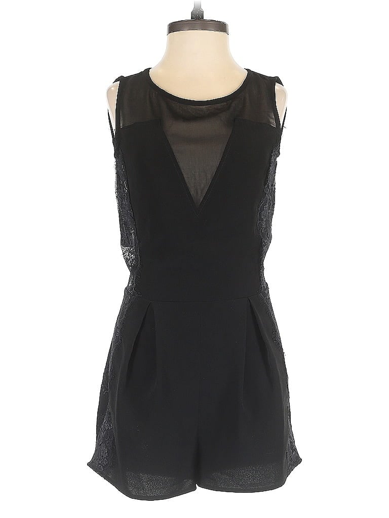 Pre-owned Bershka Romper In Black