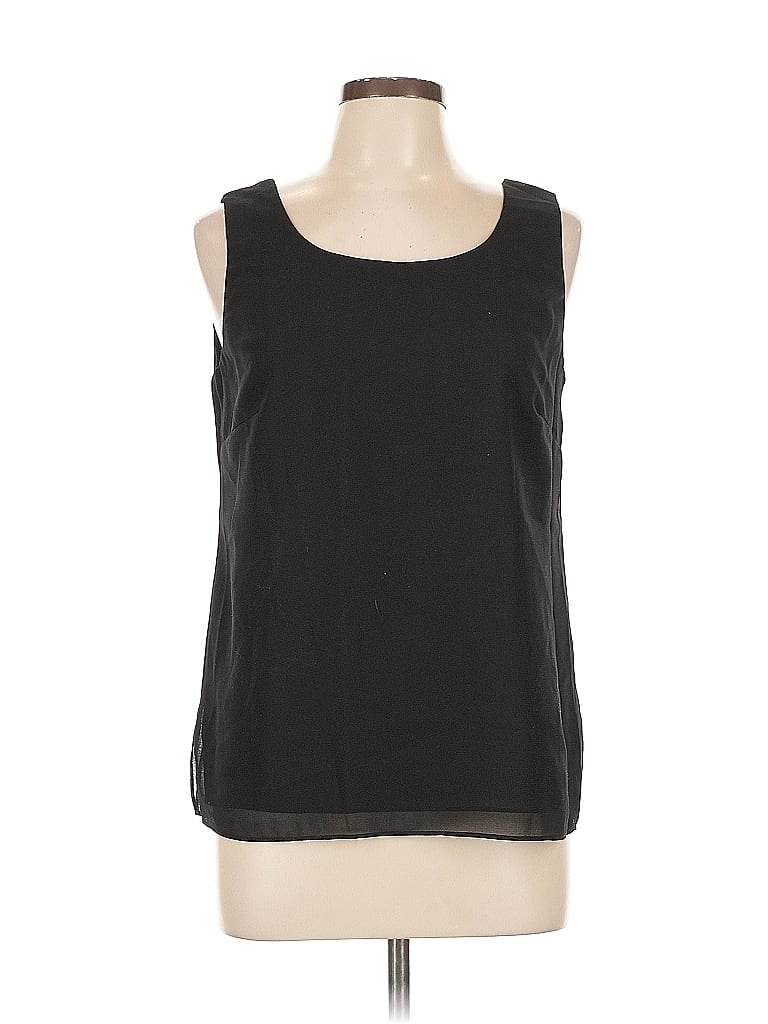 COLDWATER CREEK Pre-owned Sleeveless Blouse In Black