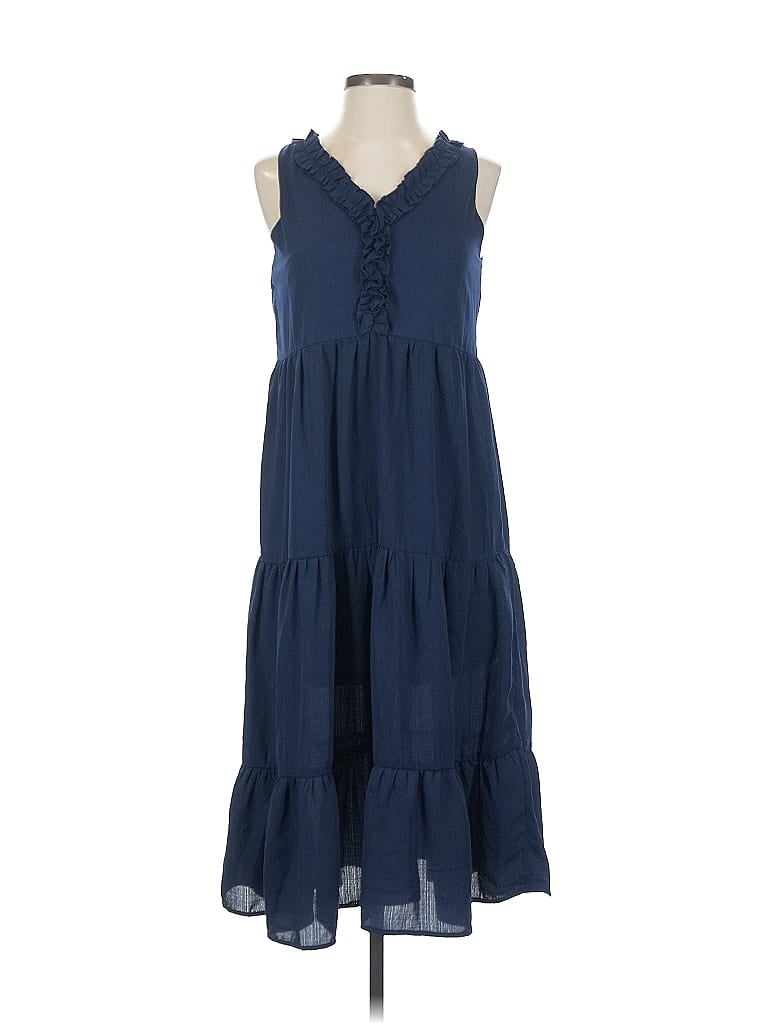 ANDREE BY UNIT Pre-owned Casual Dress In Blue