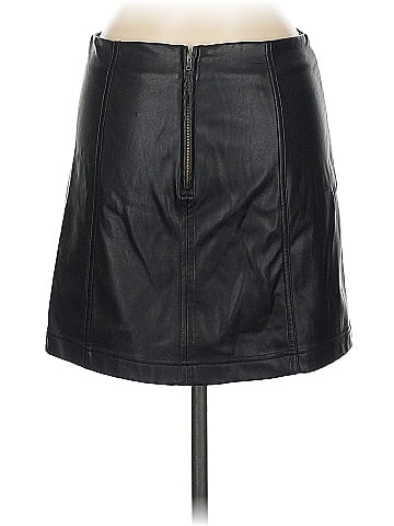 No Boundaries Faux Leather Skirt (view 2)