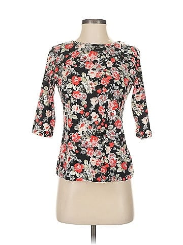 Allegra K 3/4 Sleeve Top (view 1)