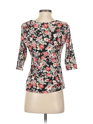 Allegra K 3/4 Sleeve Top (view 2)
