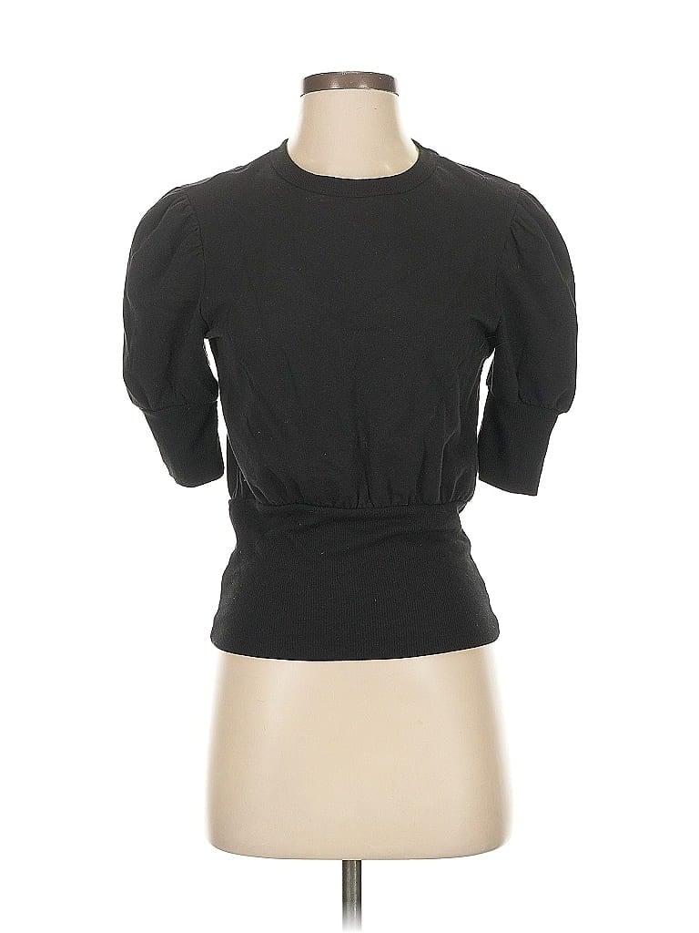 Click to view more detailed imagery on our partner's website Pre-owned Drew Short Sleeve Turtleneck In Black