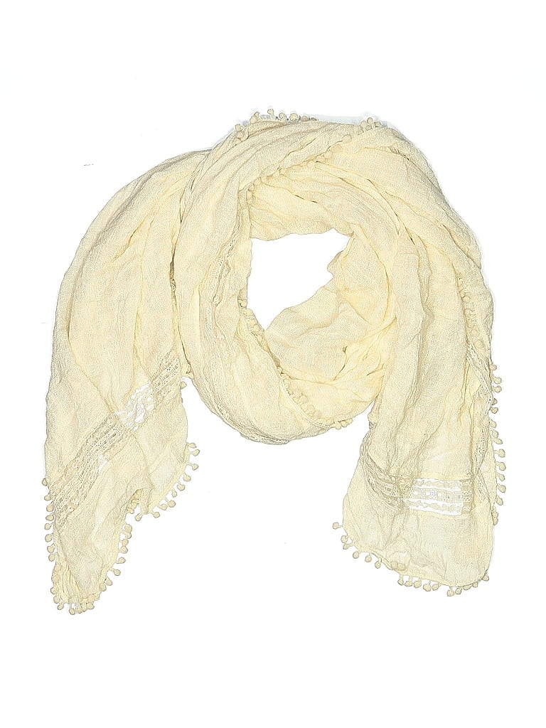 Pre-owned Michael Stars Scarf In White