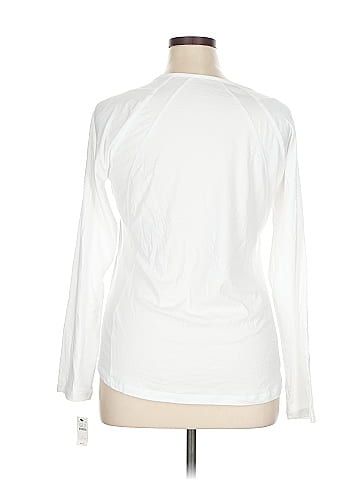 T by Talbots 3/4 Sleeve T-Shirt (view 2)