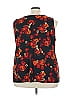 Catherines Black Sleeveless Blouse Size 3X - photo 2