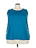 Catherines Teal Sleeveless Blouse Size 22 - 24 - photo 1