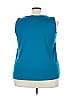 Catherines Teal Sleeveless Blouse Size 22 - 24 - photo 2