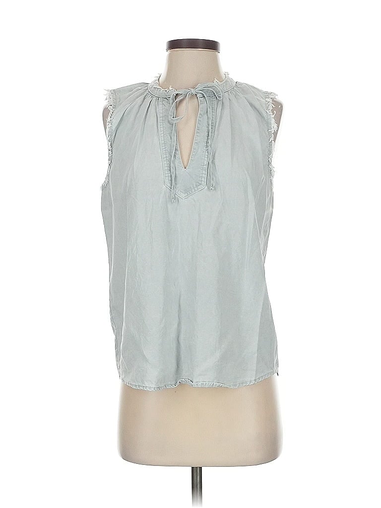 CLOTH & STONE X ANTHROPOLOGIE Pre-owned Sleeveless Blouse In Gray