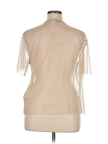 Zara W&B Collection Short Sleeve Blouse (view 2)