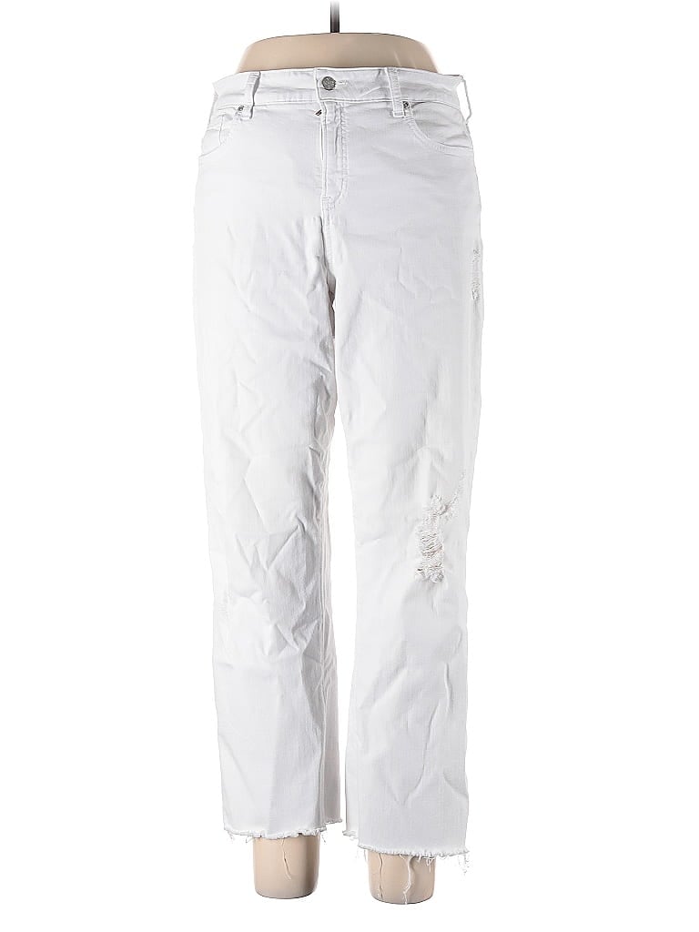 Pre-owned Nydj Jeans In Silver