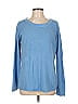 Susan Graver 100% Acrylic Blue Pullover Sweater Size L - photo 1