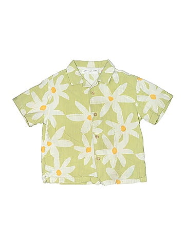 Zara Short Sleeve Button-Down Shirt (view 1)